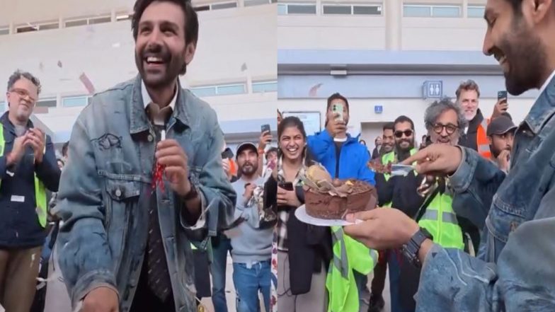 Entertainment News | “Super Proud”: Kartik Aaryan Returns to ‘Captain India’ Sets After National Award Win, Team Celebrates