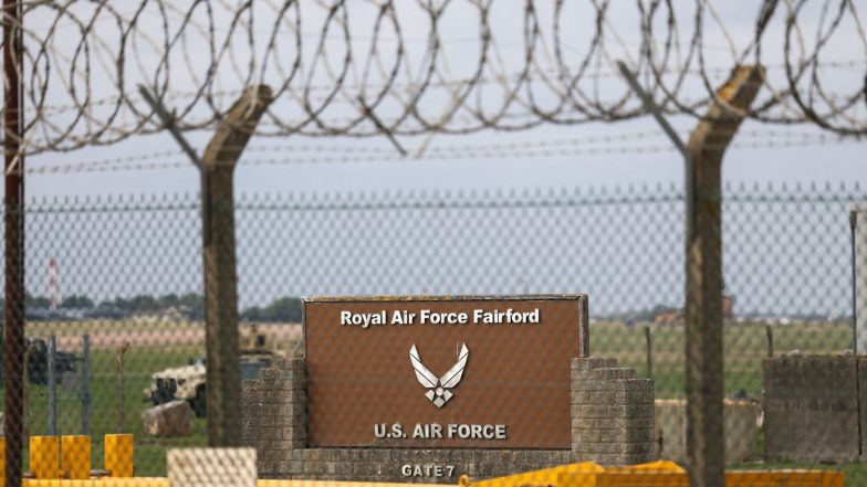 World News | UK: Several Men Arrested on Suspicion of Explosives-related Offences Near RAF Fairford Base, Used by US