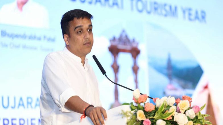 Sports News | Global Fitness Events ‘HYROX’ in Gandhinagar and ‘Ironman/Half-Ironman’ in Ahmedabad to Be Organized: DyCM Harsh Sanghavi