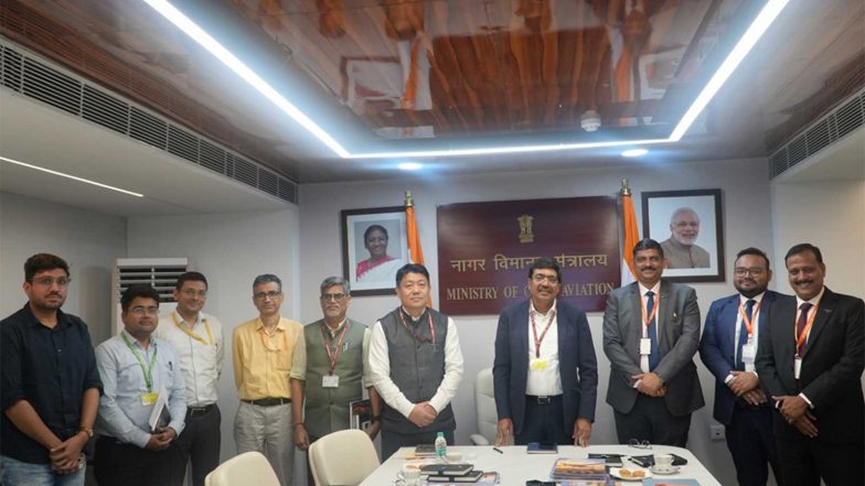 Business News | Air Ayodhya Receives NOC From Ministry of Civil Aviation; Set to Connect Uttar Pradesh's Underserved Towns Under UDAN
