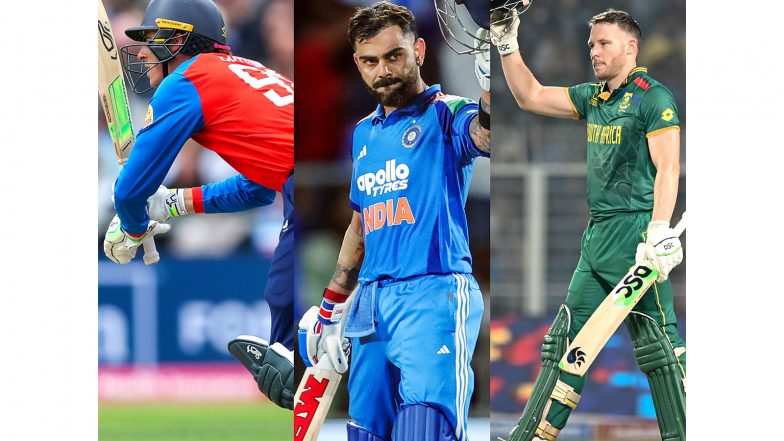 Sports News | Miller's Blitz, Kohli's Chase-masterclass, Banton's Moment: A Record-breaking Six-ODI Tons on 'Super Sunday' Keep Magic of 50-over Cricket Alive
