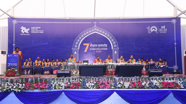 Business News | IIT Jammu's 7th Convocation Marks a Milestone with 420 Degrees Conferred