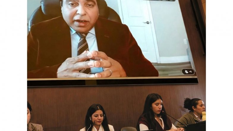 World News | HRFP President Raises Alarm over Child, Forced Marriages in Pakistan at UN Rights Council