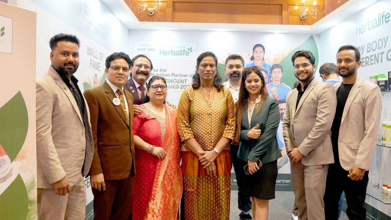 Business News | Herbalife India Joins Hands with Indian Olympic Association as Official Nutrition Partner for the Indian Contingent at Asian Games 2026