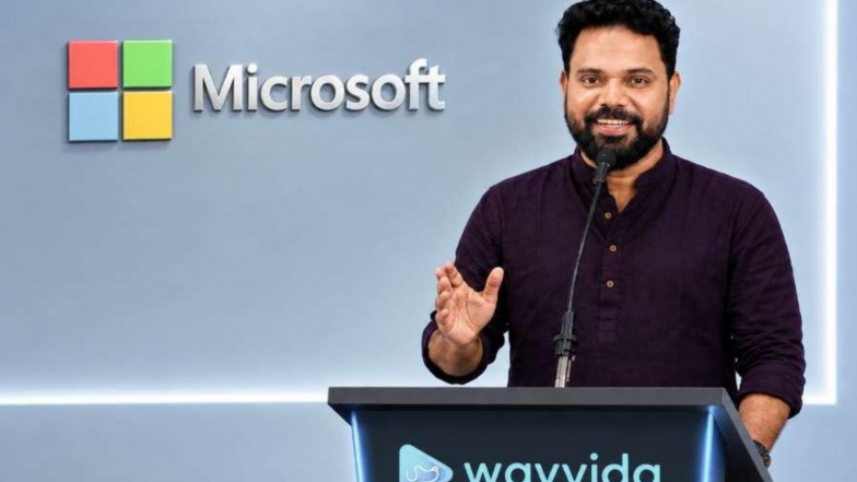 Business News | Microsoft Backs Kerala Edtech Startup Wayvida with ₹3.25 Crore Support to Accelerate AI Innovation