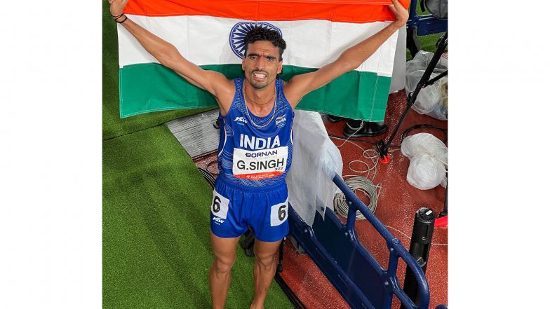 Sports News | Gulveer Singh Clocks Personal Best to Win Silver in Men's 1500m at Asian Games 2026