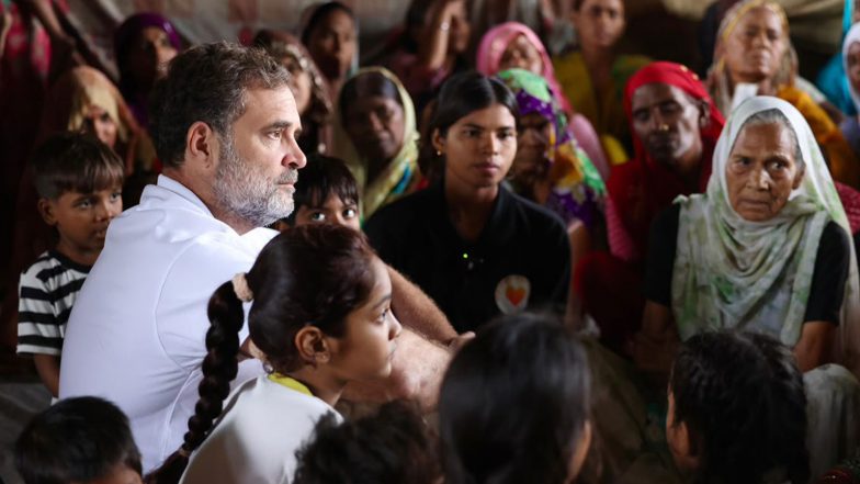 India News | Rahul Gandhi Alleges EC Removed 727 of 728 Voters from Delhi's Bela Estate, Says Homeless Residents Lost Voting Rights
