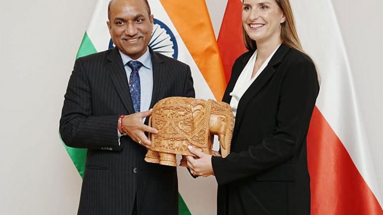 World News | India, Poland Hold Joint Working Group Meeting; Discuss Expanding Defence Cooperation