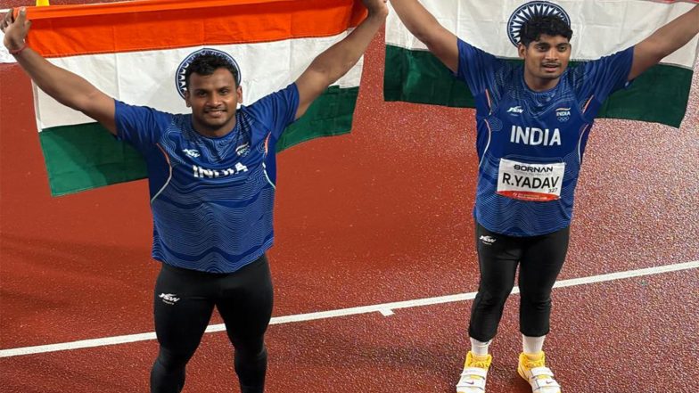 Sports News | President Murmu Applauds Yashvir, Rohit, Pincky, Sreeshankar for Asian Games Medals