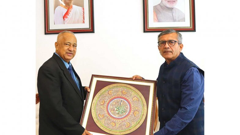 World News | India-Fiji Discuss Defence, Maritime Cooperation in Bilateral Joint Working Group Meet