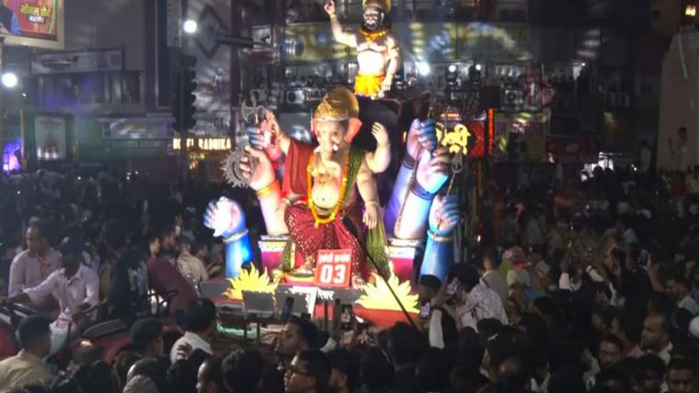 Entertainment News | Raipur Witnesses Grand Ganesh Immersion Procession with Colourful Tableaux