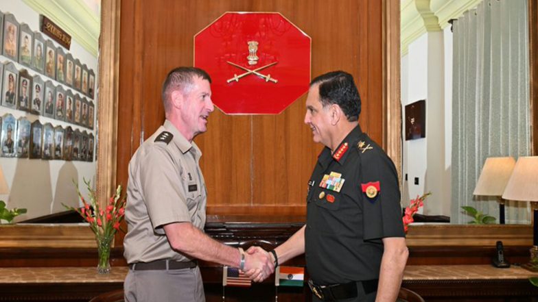 World News | India, US Discuss Evolving Indo-Pacific Security Landscape, Deepening Defence Cooperation