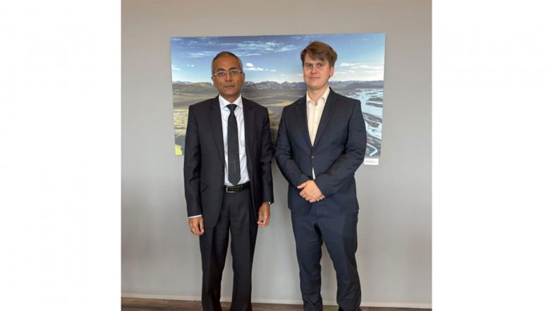 World News | India, Iceland Discuss Ways to Strengthen Engagement in Renewable Energy, Green Technology