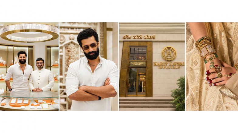 Business News | Harit Zaveri Jewellers Expands Its Presence with a New Flagship in Surat, Inaugurated by Vicky Kaushal