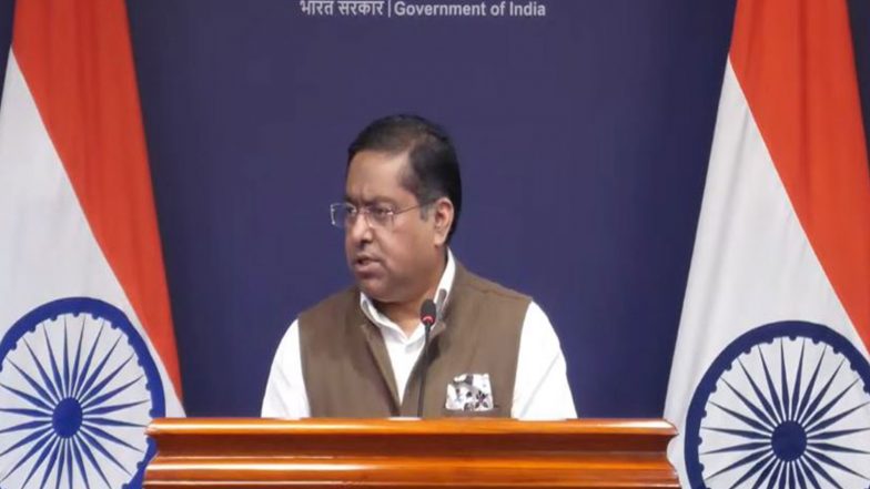 World News | We Are Taking Forward PM Modi, Xi Jinping's Guidance on Relations Given at BRICS Summit: MEA on India-China Ties