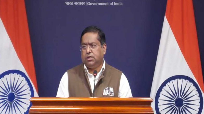 World News | Foreign Secretary Conveyed India's Concerns on SRIA: MEA on Misri's Meeting with US Congressional Delegation