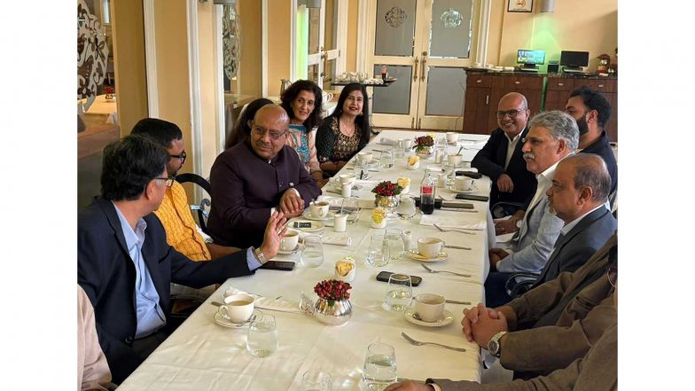 India News | Delhi Assembly Speaker Vijender Gupta Interacts with Indian Community in Peru