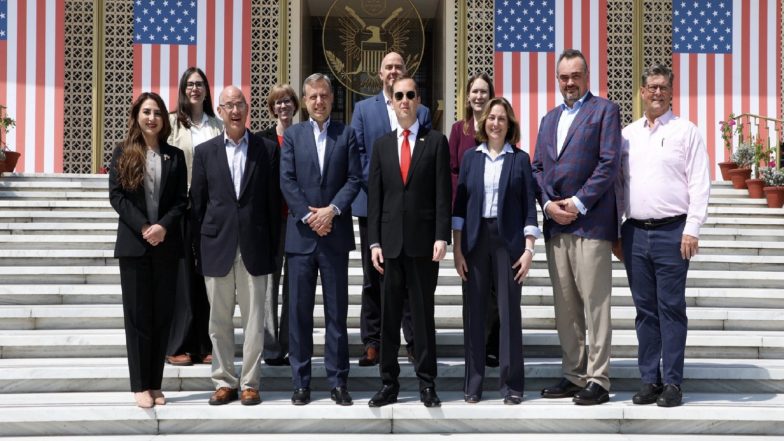 World News | US Ambassador Sergio Gor Hosts Ambassadors Regional Conference in India; US Secy of State Rubio Joins