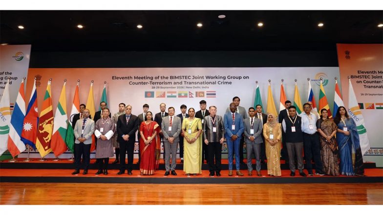 World News | Traditional, Emerging Security Threats Discussed at 11th BIMSTEC Counter Terrorism Meet in Delhi