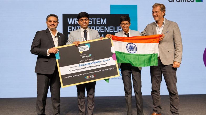 Business News | Student Innovators Advance Their Robotic Projects at World Robot Olympiad Entrepreneur Program From Competition to Startup Stage