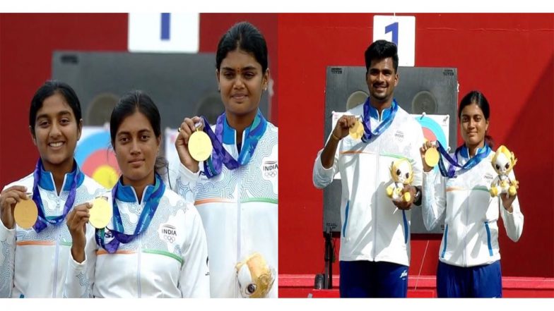 Sports News | President Droupadi Murmu Hails Indian Archers After Double Gold Triumph at Asian Games 2026