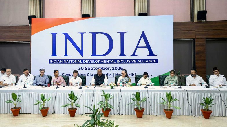 India News | INDIA Bloc Announces 'Save Democracy' March from October 2, Mamata Calls for PM's Resignation