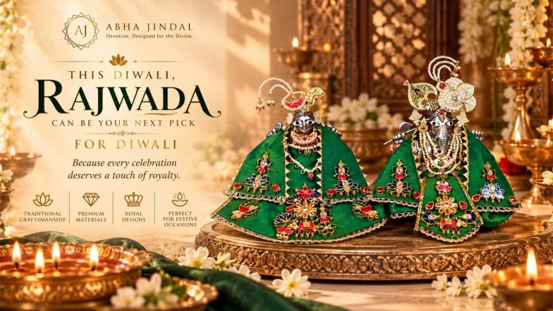 Business News | Label Abha Jindal Announces Global Launch of the Rajwada Poshak Collection for Thakurji