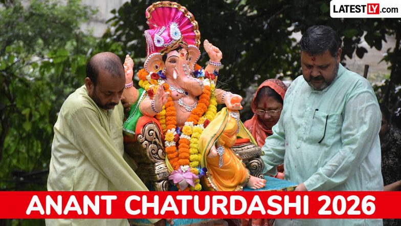 When Is Ganesh Visarjan 2026? Check Anant Chaturdashi Date, Shubh Muhurat and Timings