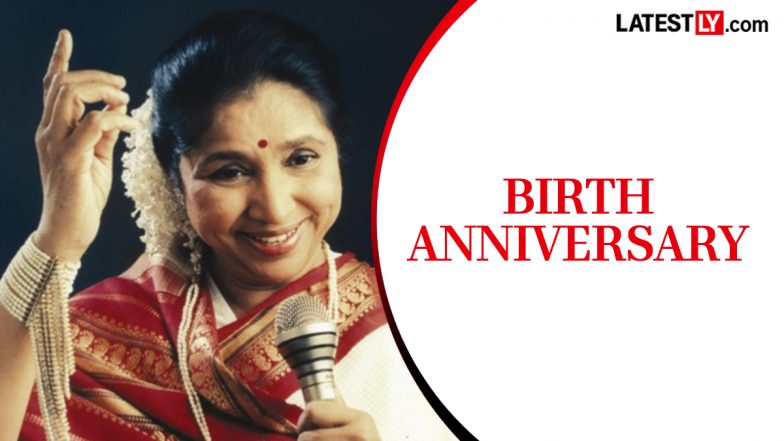 Asha Bhosle 93rd Birth Anniversary: Top 10 Iconic Hindi Songs of Legendary Playback Singer
