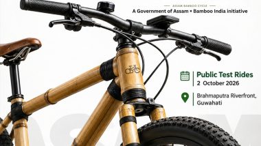 Assam Bamboo Cycle Launch: CM Himanta Biswa Sarma Unveils Eco-Friendly Bicycle Initiative; Test Rides on October 2