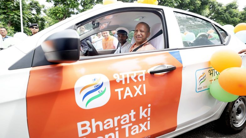Bharat Taxi Launches in UP With Zero Commission for Drivers, INR 5 Lakh Social Security Cover