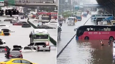 Bangkok Flood Videos: Heavy Rain Continues As Weather Forecast Warns of More Downpours