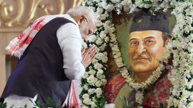 Bhupen Hazarika&rsquo;s 100th Birth Anniversary: PM Narendra Modi Pays Tributes to Legendary Singer