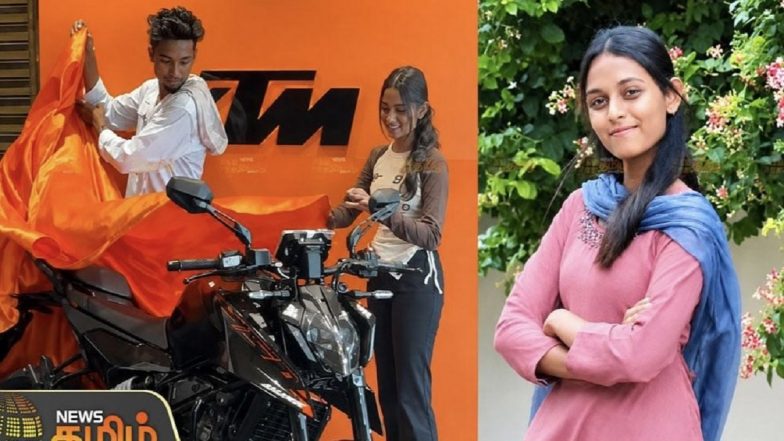 Pollachi: College Girl Steals Gold From Father's Friend's House To Gift Boyfriend Bike; Arrested After Celebration Video Goes Viral