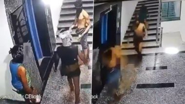 'Chaddi Gang' Caught on Camera: Burglars Cut Fencing, Steal Cash and Watches From Flat in Manikonda (Video)