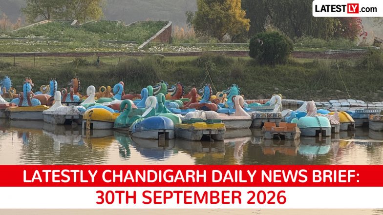 Chandīgarh Latest News Today on September 30th, 2026: ED Raids, Slum to Forest &amp; Doctor Incentives