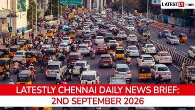 Chennai Latest News Today on September 2nd, 2026: CM Vijay Takes Oath, PM Modi's Visit & New Bus Shelters