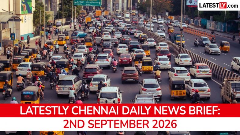 Chennai Latest News Today on September 2nd, 2026: CM Vijay Takes Oath, PM Modi's Visit &amp; New Bus Shelters