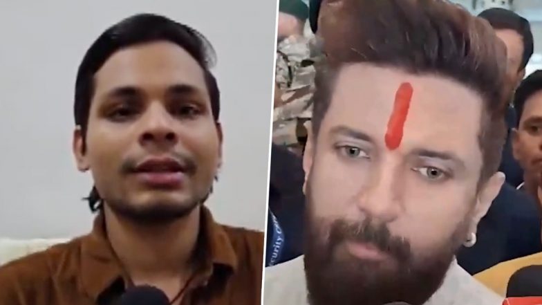 Chirag Paswan Files Complaint Against Swatantra Bharadwaj Over &lsquo;Misuse&rsquo; of His Name (Video)