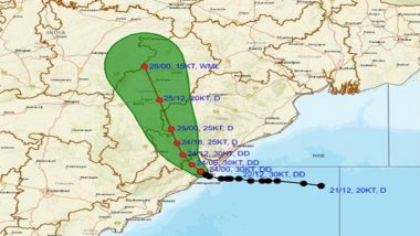 'Cyclone Arnab' Tracker: Deep Depression Moves Inland Over North Andhra Pradesh After Landfall, Says IMD