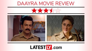 &lsquo;Daayra&rsquo; Movie Review: Gripping Crime Drama With Kareena Kapoor Khan and Prithviraj Sukumaran&rsquo;s Clash That Shows Mirror to Society