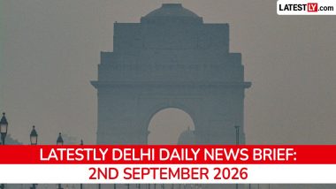 Delhi Latest News Today on September 2nd, 2026: BRICS Traffic, Free Solar, Onion Price Relief & Bus Gang Rape