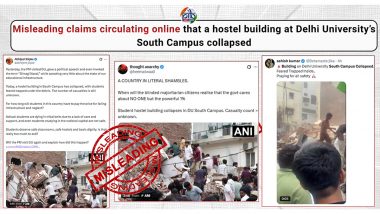 Did a Hostel Belonging to Delhi University's South Campus Collapse? Fact Check Calls Claim Misleading