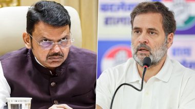 Rahul Gandhi Mimicry Row: Maharashtra CM Devendra Fadnavis Takes Dig at Congress Leader
