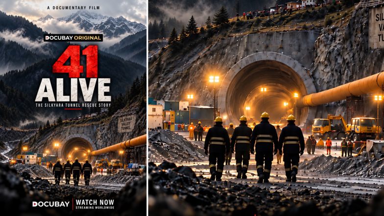 DocuBay to Premiere &lsquo;41 Alive &ndash; The Silkyara Tunnel Rescue Story&rsquo;: Gripping Rescue Thriller Chronicling One of India&rsquo;s Most Extraordinary Rescue Missions