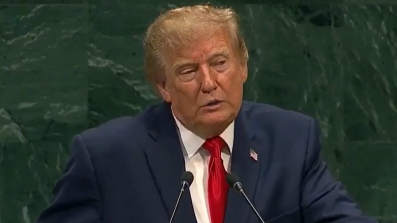 Donald Trump Renames AI to 'Super Intelligence' at UN, Says 'Artificial' Sounds Fake (Video)
