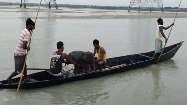 West Bengal: Fishermen Rescue Elephant Calf Swept 3 KM Down Teesta River, Reunite It With Mother