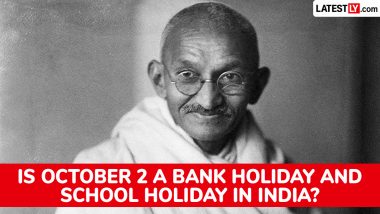 Gandhi Jayanti 2026 Holiday: Are Banks and Schools Open on Mahatma Gandhi's 157th Birth Anniversary?