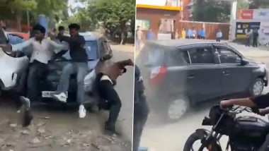 Greater Noida Hit-and-Run Video: Speeding Car Hits Multiple People, Driver Arrested