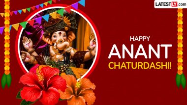 Happy Anant Chaturdashi 2026: Wishes, Messages and Lord Ganesha Wallpapers